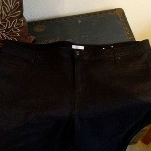 Women's Plus Size Black Capri Pants - Size 24